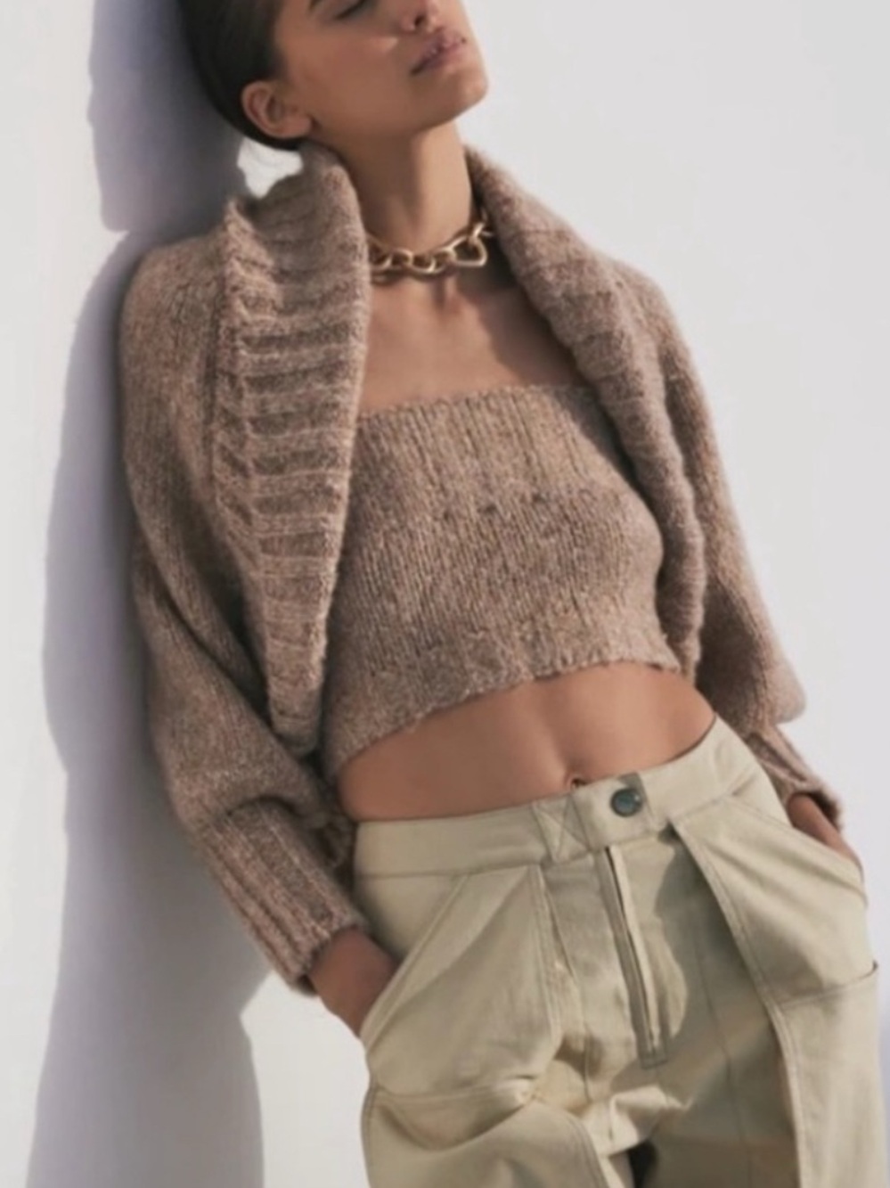 Cult Gaia Azlyn Knit Top & Virginie Top
